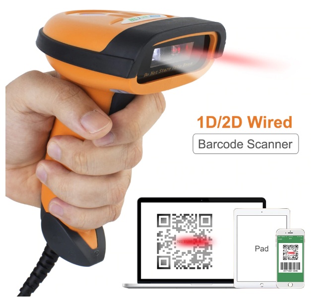 Wireless QR Barcode Scanner Hobbyist.co.nz